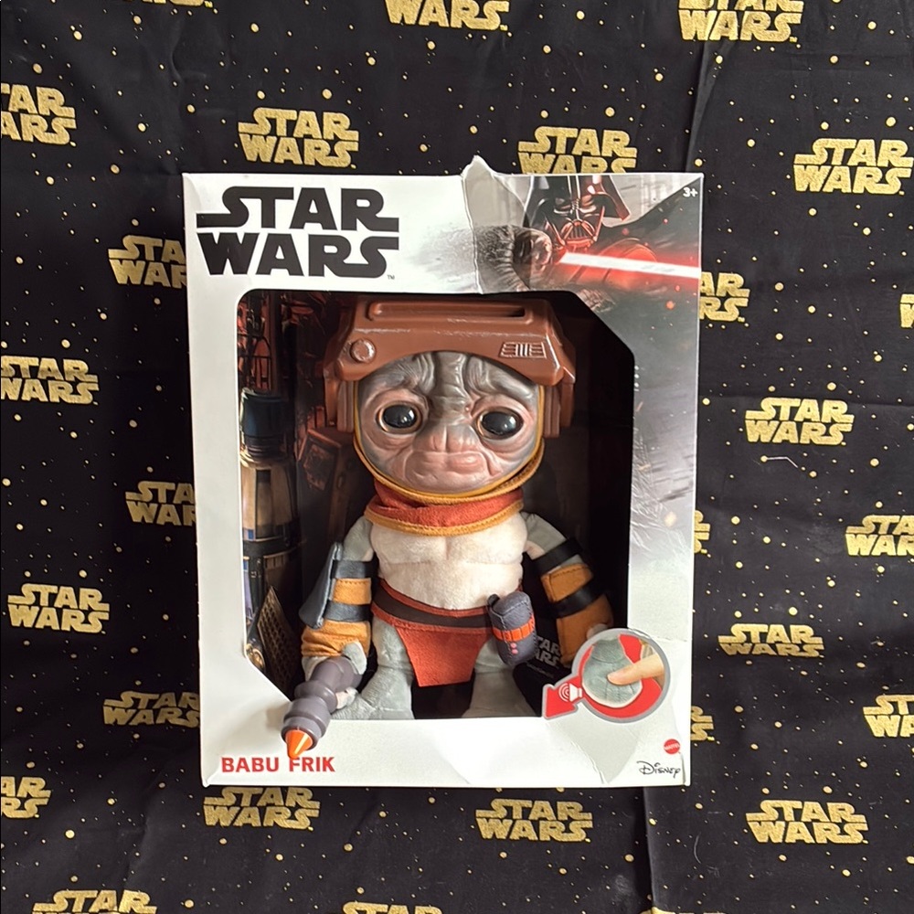 Star Wars Babu Frik Droidsmith Anzellan Species with sound Mandalorian